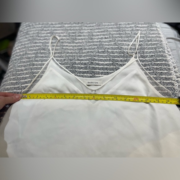 ARITZIA / BABATON |  Galen Camisole in white, size XS - Picture 11 of 14